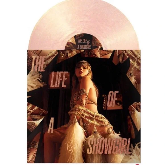 The Life of a Showgirl Summertime Spritz Pink Taylor Swift Vinyl Target - Picture 3 of 5